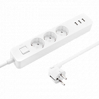 Mi Power Strip 3 USB (белый)