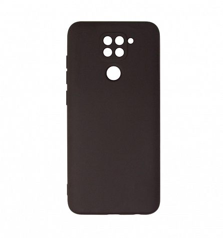 Microfiber Case для Xiaomi Redmi Note 9 (черный)