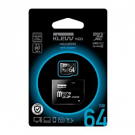 KLEVV microSDHC NEOv2 64GB CL10 U1 + адаптер