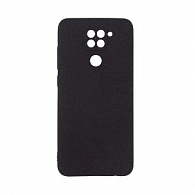 Fluff TPU Hard для Xiaomi Redmi Note 9 (черный)