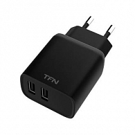 Rapid+ 2USB 2.4A 12W (черный)