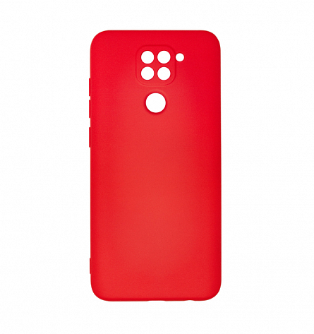 Microfiber Case для Xiaomi Redmi Note 9 (красный)