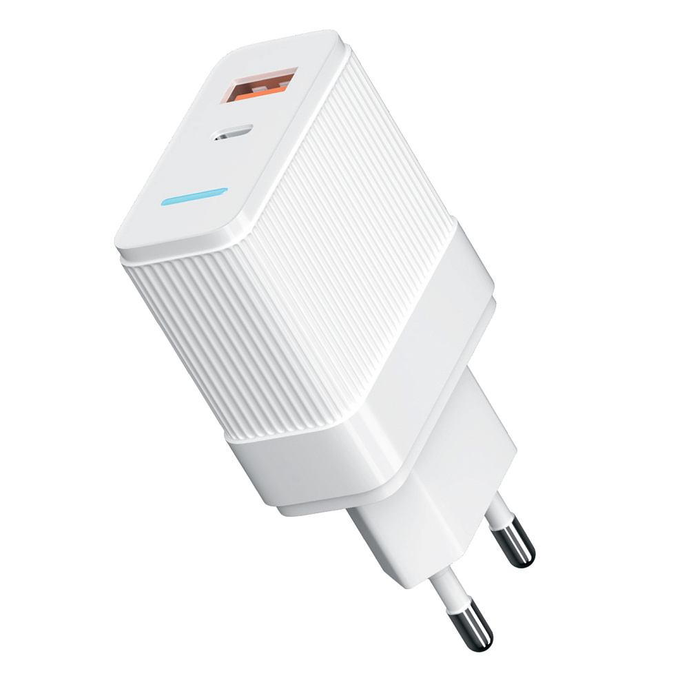 Зарядное устройство Barn&Hollis СЗУ Barn&Hollis UN-20 USB-A + USB-C, QC +  PD, 65W, белый белый