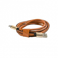 USB - micro USB 2m (коричневый)