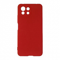 Fluff TPU Hard для Xiaomi Mi 11 Lite (красный)