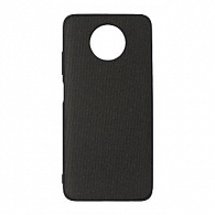 Kanvas jeans PU Hard для Xiaomi Redmi Note 9T (черный)