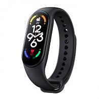 для фитнес-браслета Xiaomi Mi Band 7, силиконовый (черный)